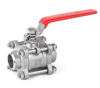 3 Piece Ball Valve Socket Weld Type