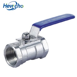 1 Piece Ball Valve Threaded End