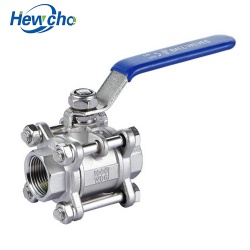 3 Piece Ball Valve Thread End